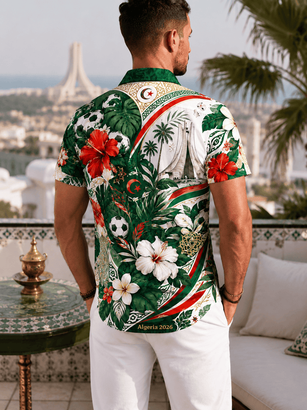 Algeria Hawaii Shirt HC01