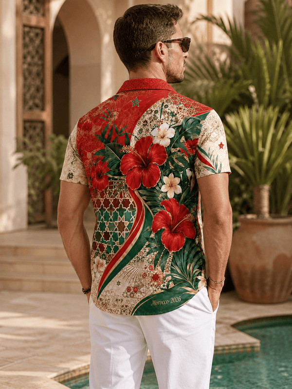 Morocco Hawaii Shirt HC01