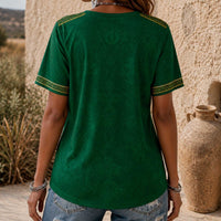 Algeria World Cup 2026 Heritage Women V-neck Shirt