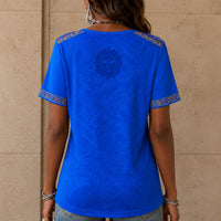 DR Congo World Cup 2026 Heritage Women V-neck Shirt