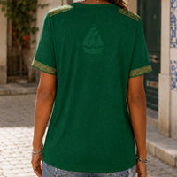 Portugal World Cup 2026 Heritage Women V-neck Shirt