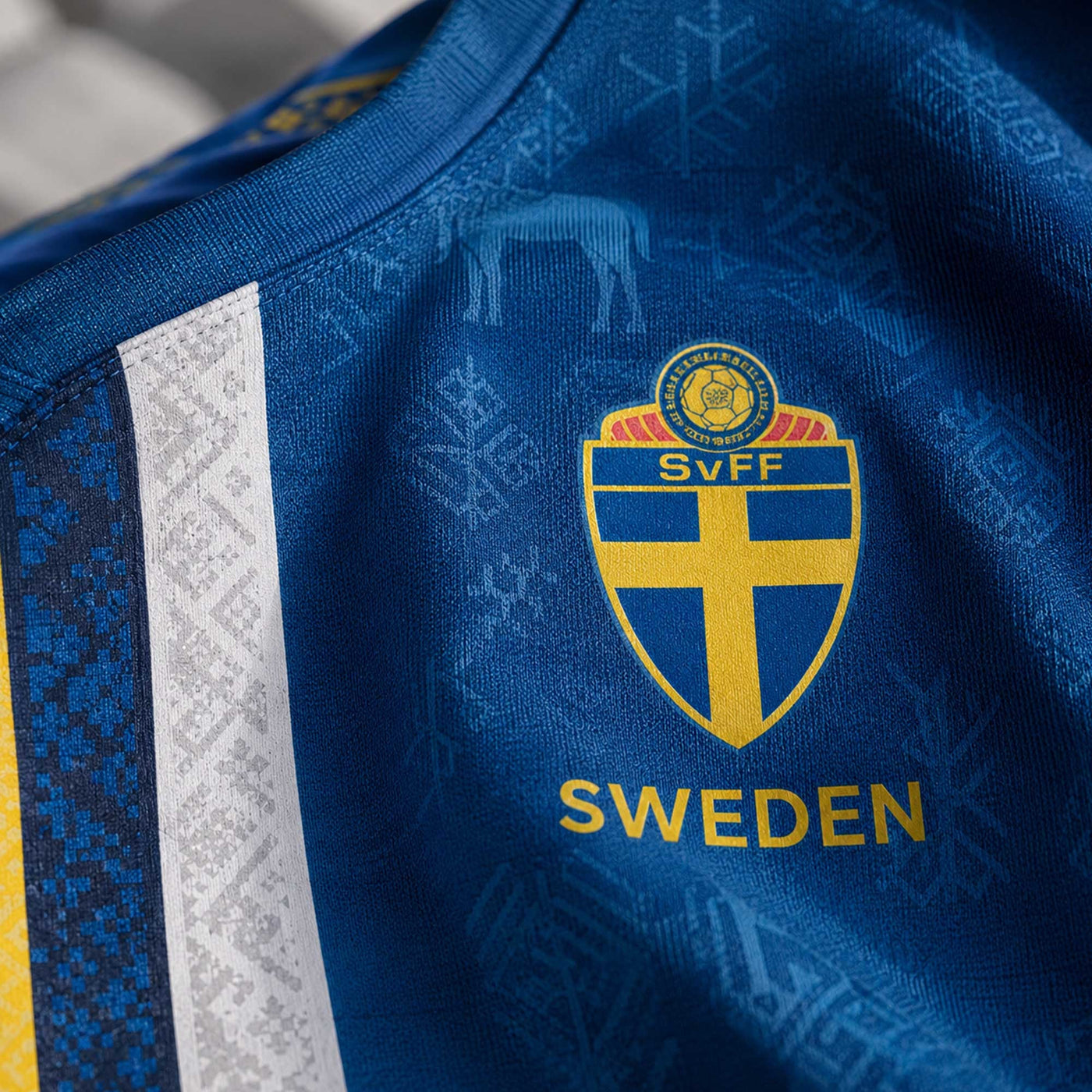 Sweden World Cup 2026 Heritage Women V-neck Shirt