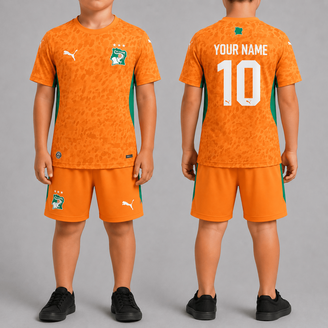 Ivory Coast World Cup 2026 Home Kits For Kid