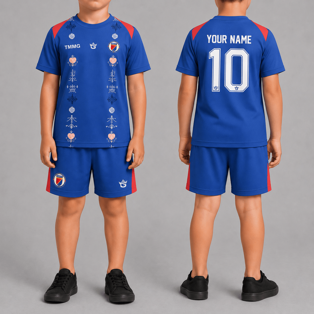 Haiti World Cup 2026 Home Kits For Kid