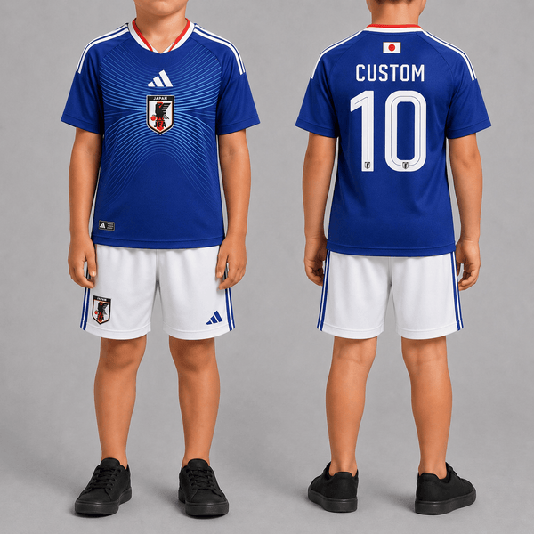 Japan World Cup 2026 Home Kits For Kid