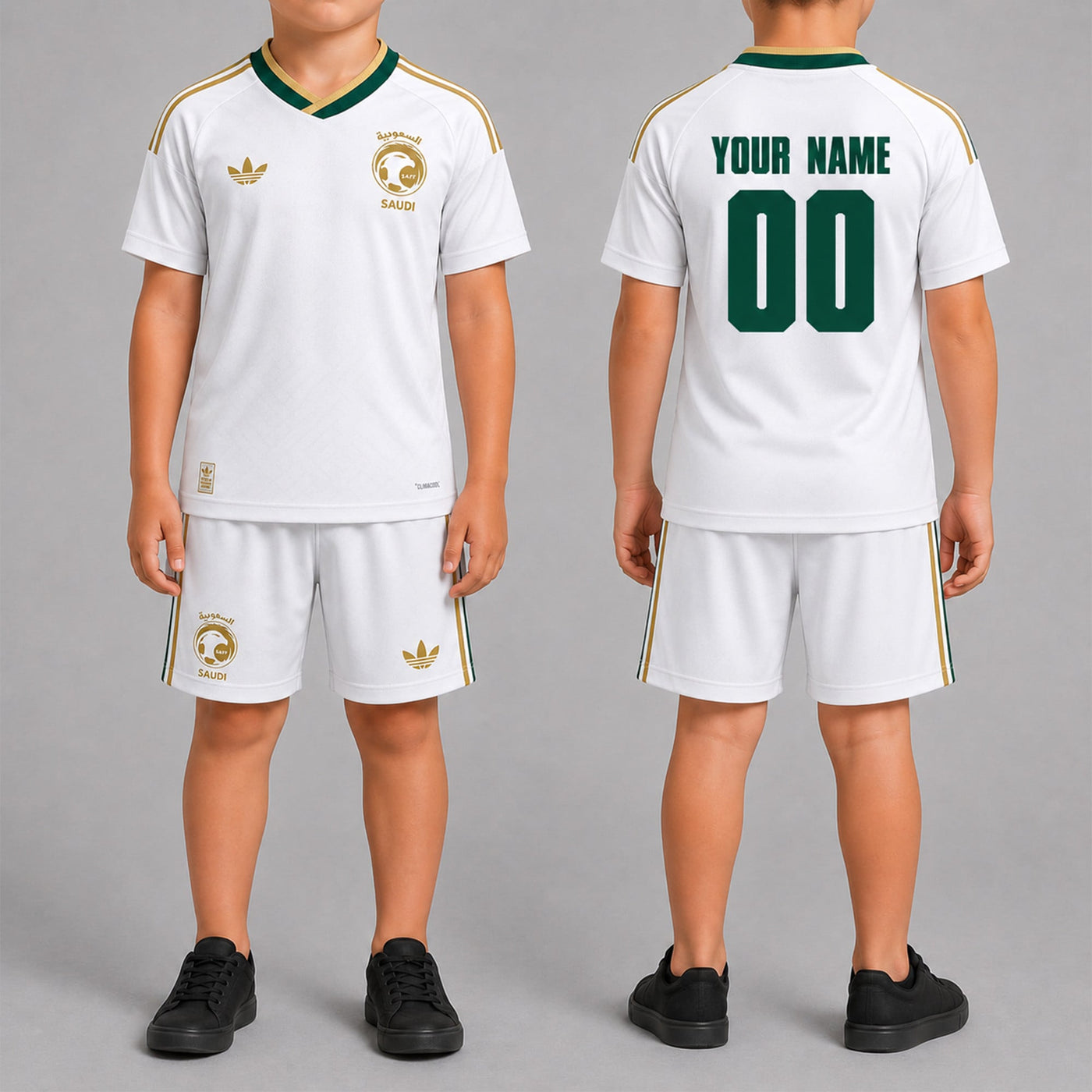 Saudi Arabia World Cup 2026 Away Kits For Kid