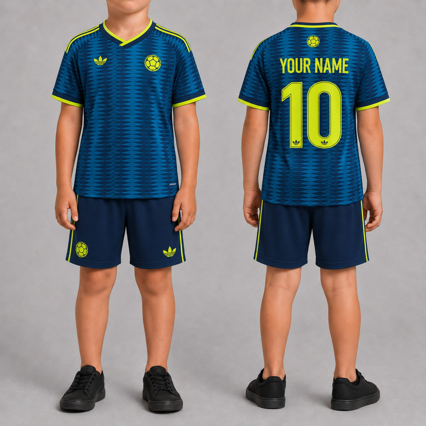 Colombia World Cup 2026 Away Kits For Kid