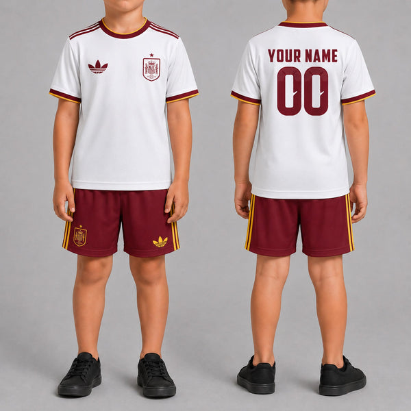 Spain World Cup 2026 Away Kits For Kid
