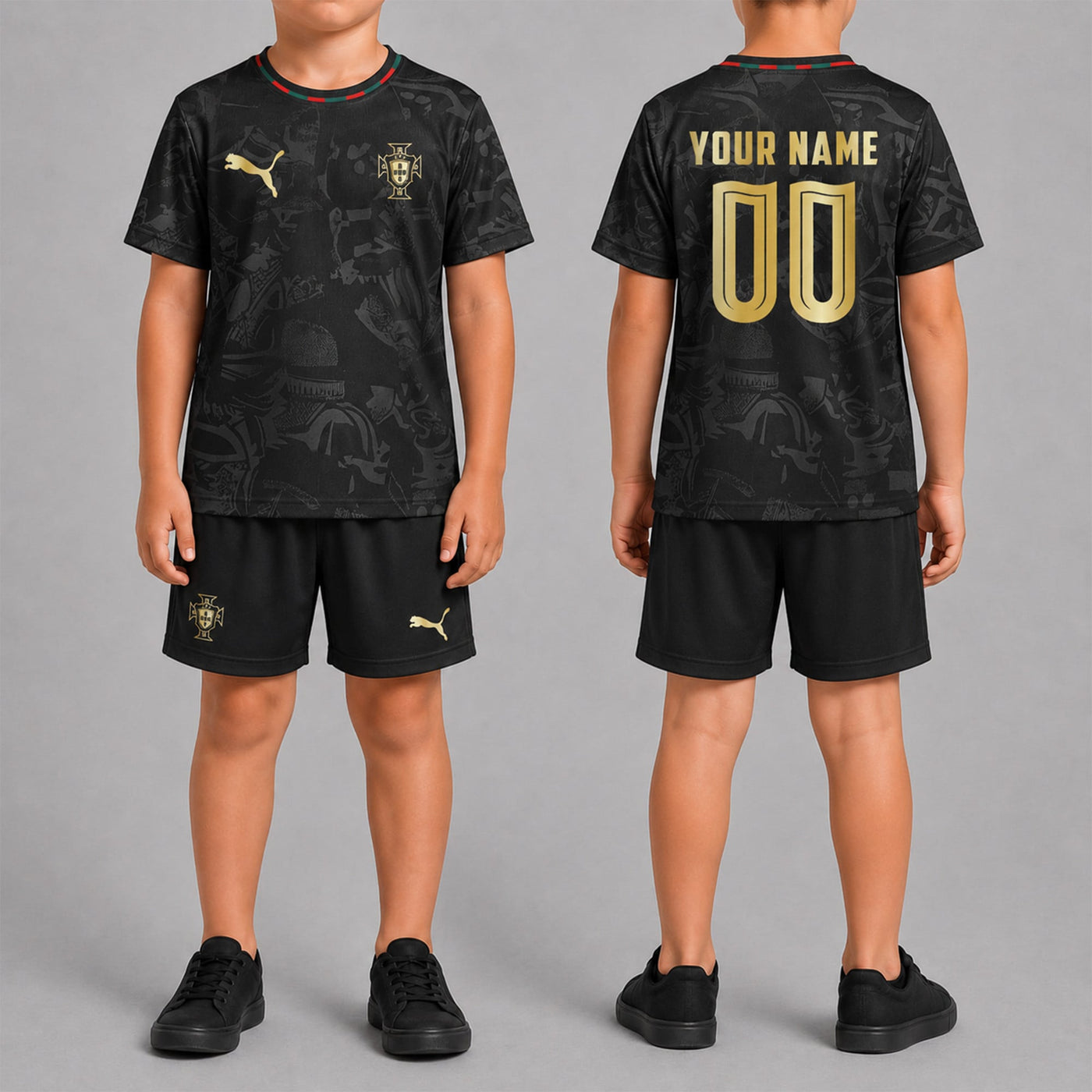 Portugal World Cup 2026 Away Kits For Kid