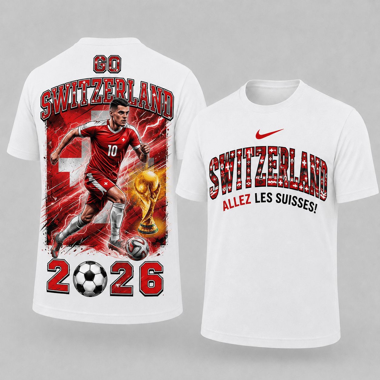 Switzerland World Cup 2026 Fan T-Shirt