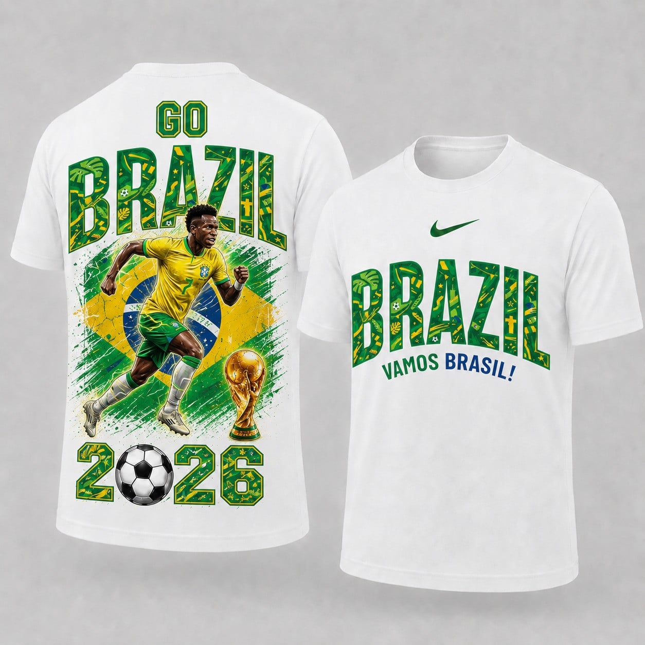 Brazil World Cup 2026 Fan T-Shirt