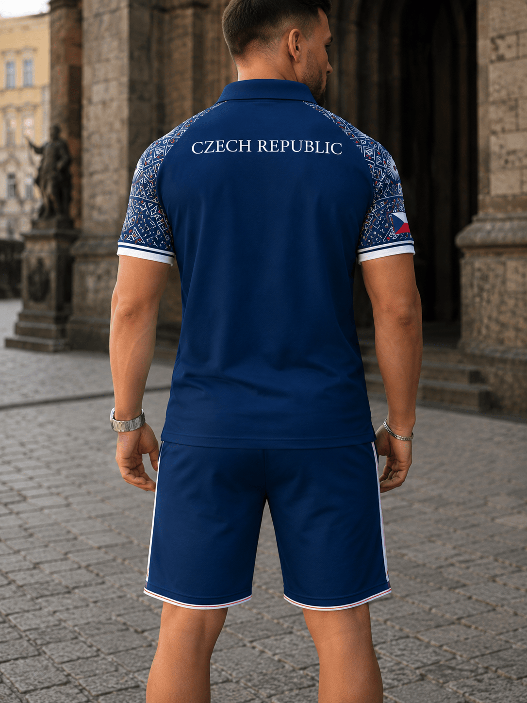 Czech Republic World Cup 2026 Polo Short Set PVT015