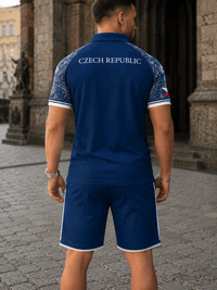 Czech Republic World Cup 2026 Polo Short Set PVT015