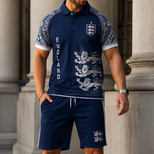 England World Cup 2026 Polo Short Set PVT015
