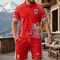Austria World Cup 2026 Polo Short Set PVT015