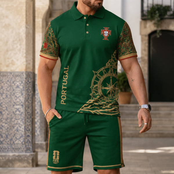 Portugal World Cup 2026 Polo Short Set PVT015
