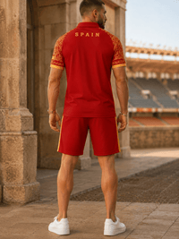 Spain World Cup 2026 Polo Short Set PVT015