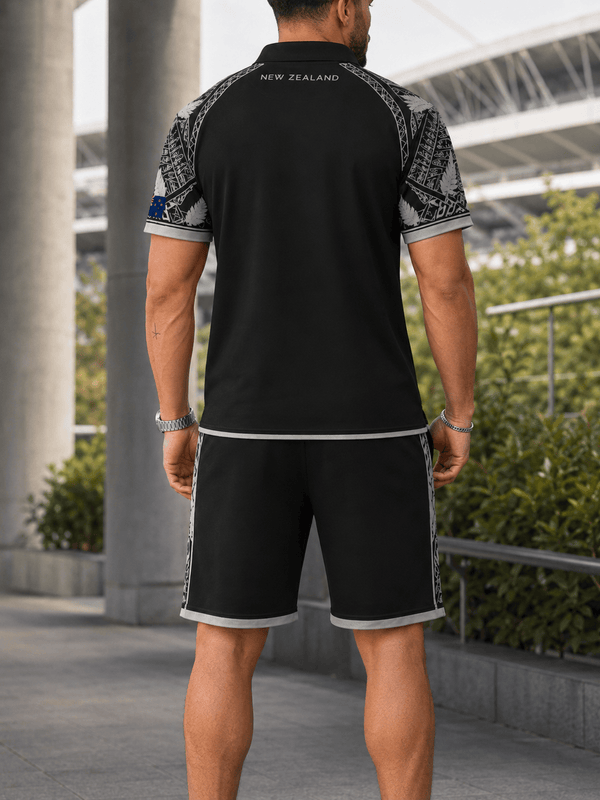 New Zealand World Cup 2026 Polo Short Set PVT015