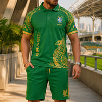 Brazil World Cup 2026 Polo Short Set PVT015