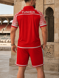 Tunisia World Cup 2026 Polo Short Set PVT015