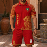 Morocco World Cup 2026 Polo Short Set PVT015