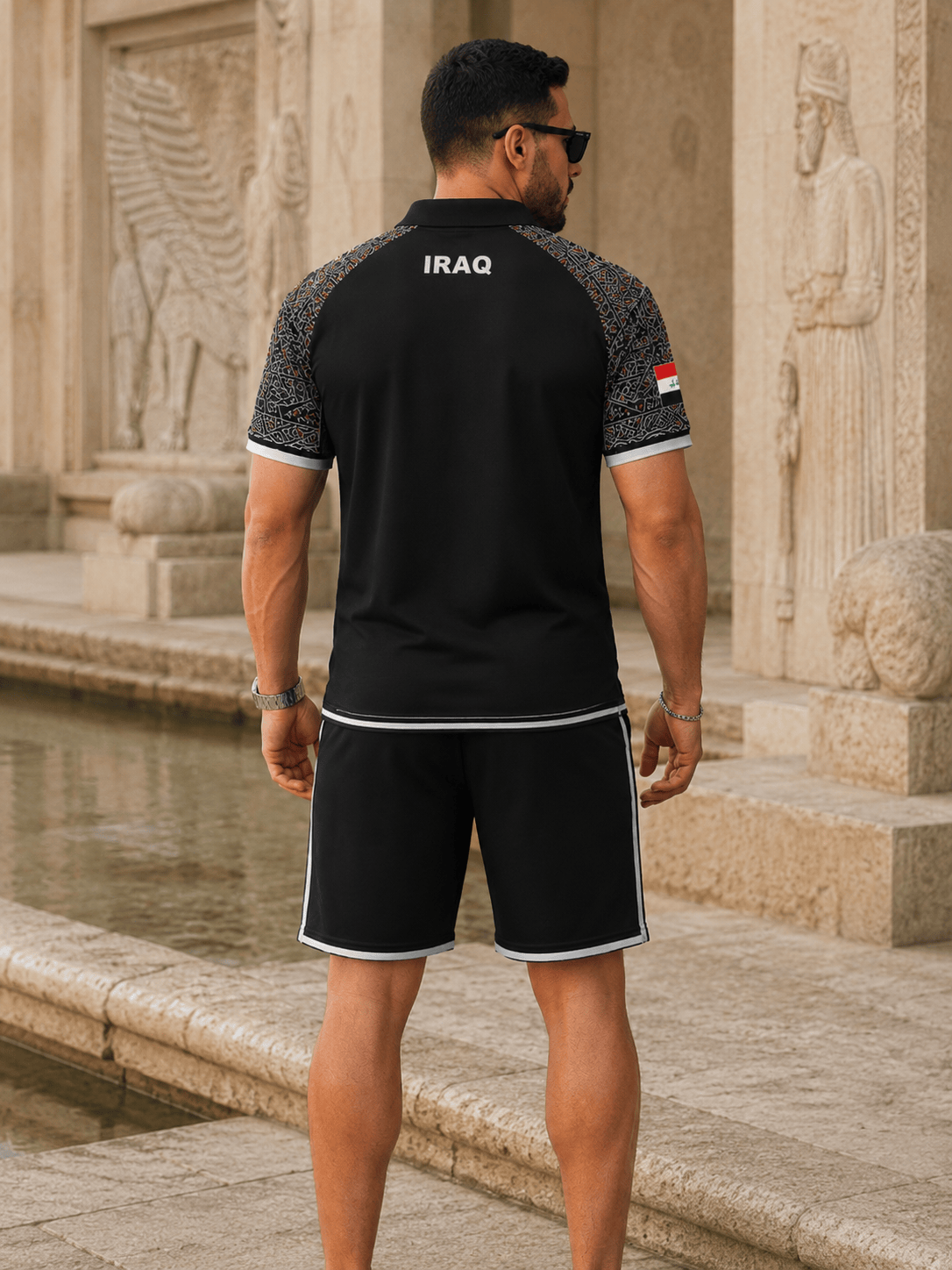 Iraq World Cup 2026 Polo Short Set PVT015