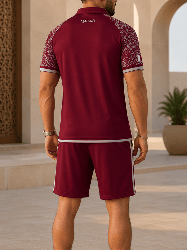 Qatar World Cup 2026 Polo Short Set PVT015