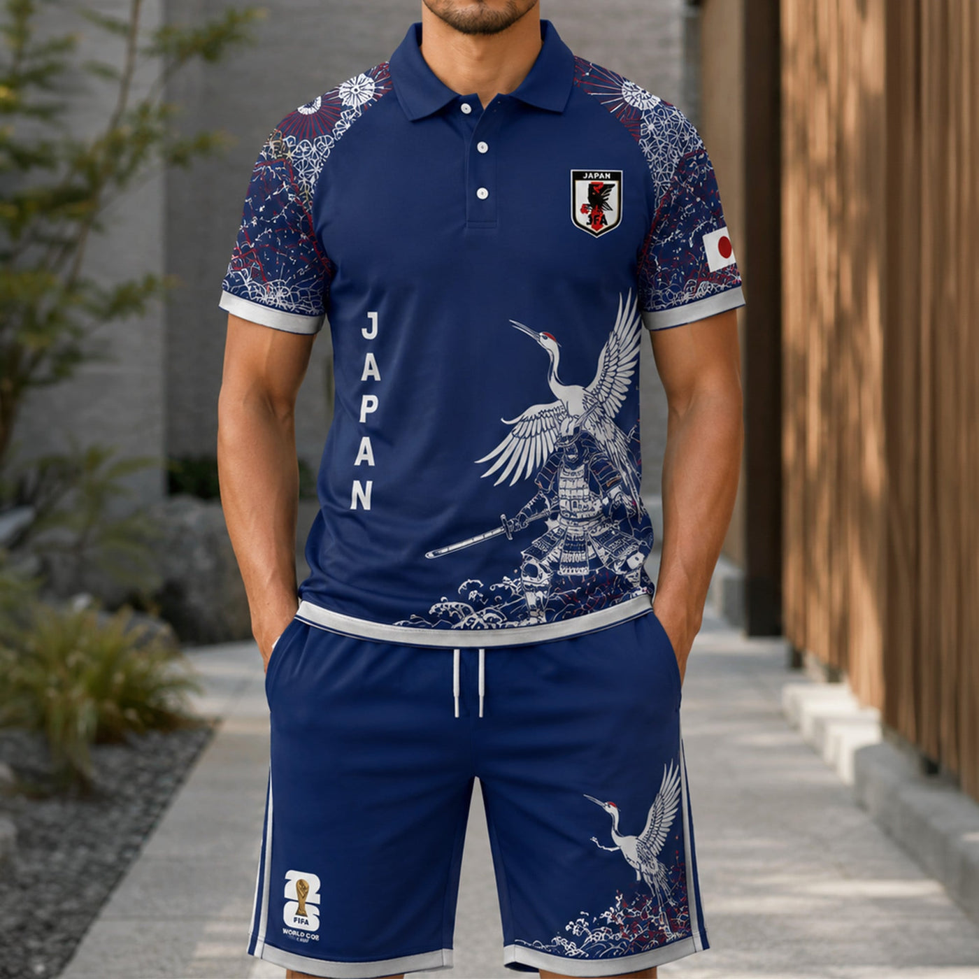 Japan World Cup 2026 Polo Short Set PVT015