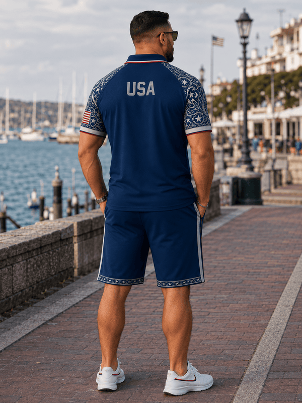 United States World Cup 2026 Polo Short Set PVT015