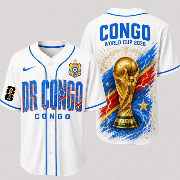 DR Congo World Cup 2026 Premium Jersey PVT016