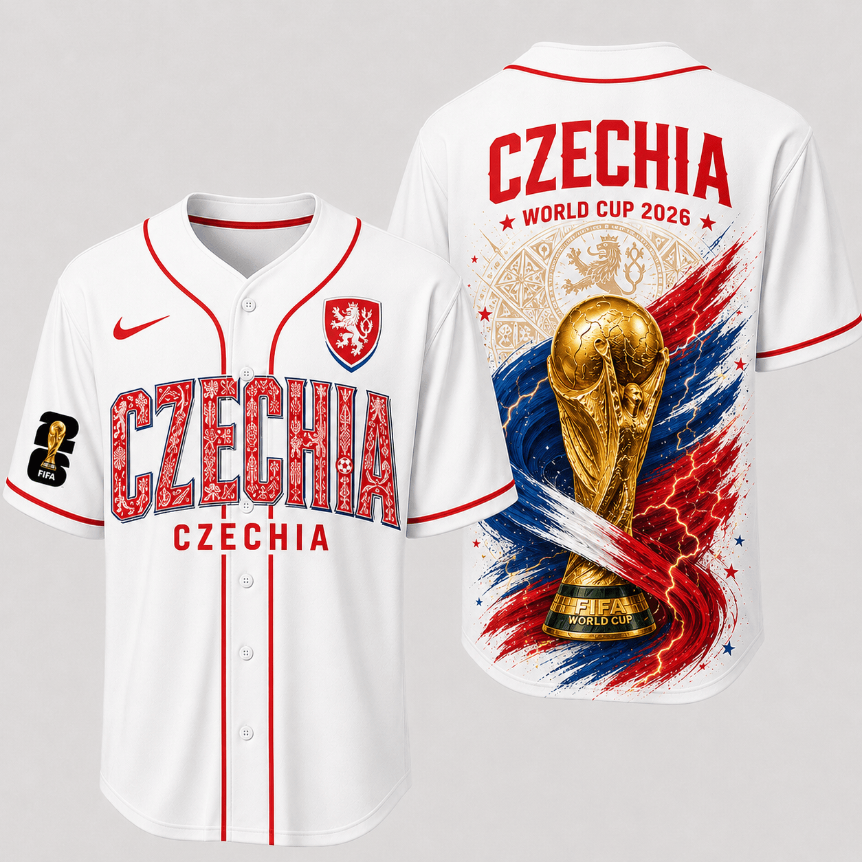 Czech Republic World Cup 2026 Premium Jersey PVT016