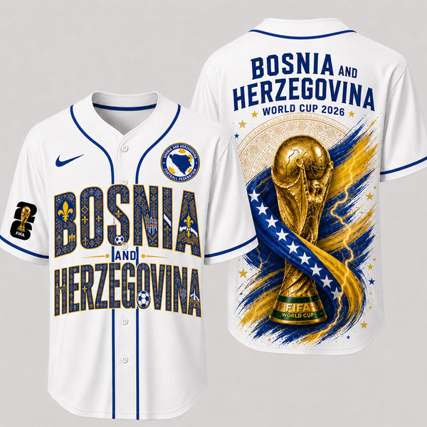 Bosnia and Herzegovina World Cup 2026 Premium Jersey PVT016