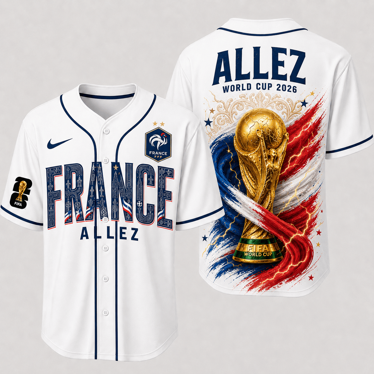 France World Cup 2026 Premium Jersey PVT016