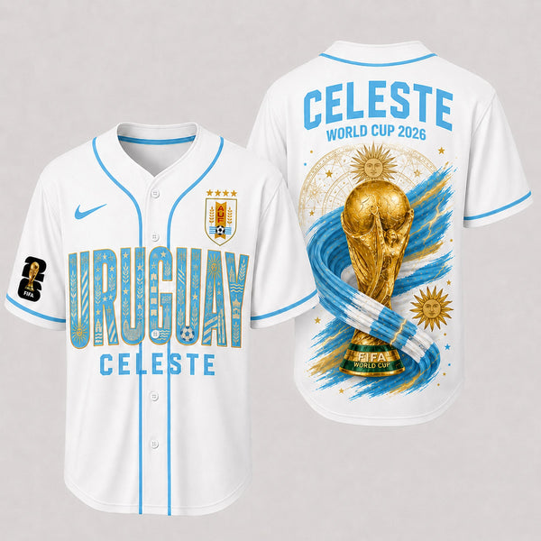 Uruguay World Cup 2026 Premium Jersey PVT016