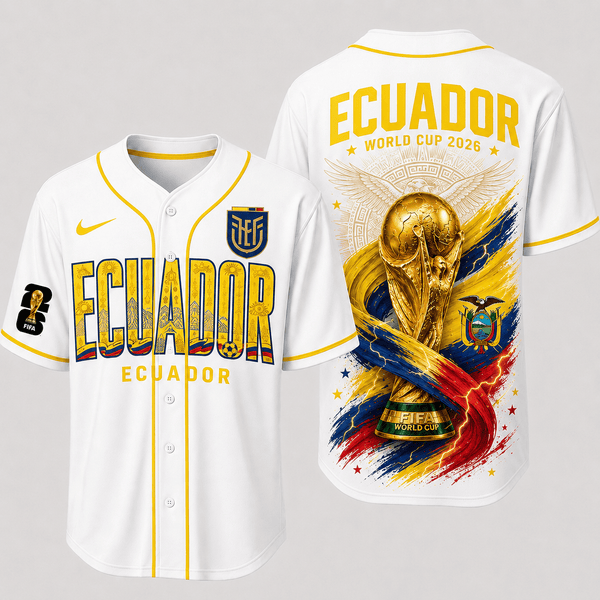 Ecuador World Cup 2026 Premium Jersey PVT016