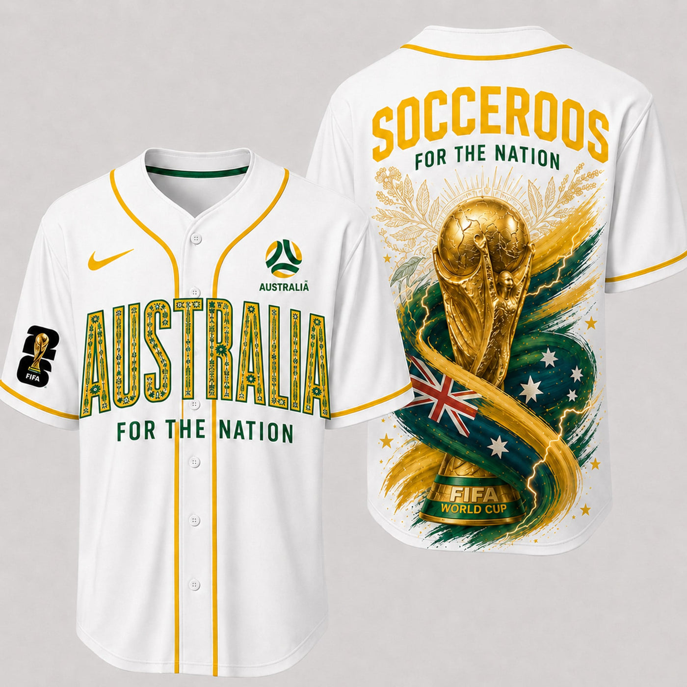 Australia World Cup 2026 Premium Jersey PVT016