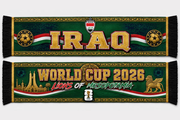 Iraq World Cup 2026 Scarf PVT020