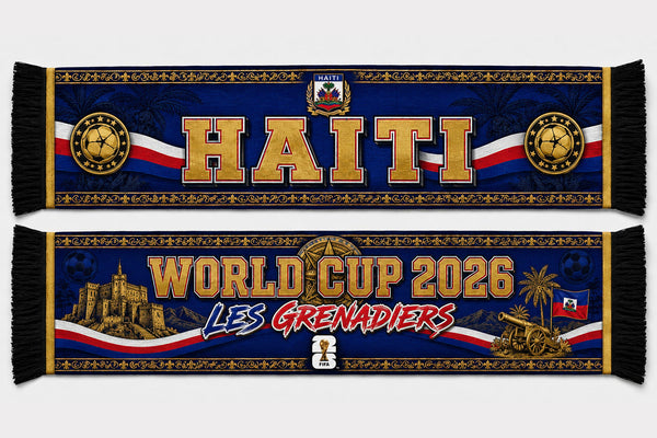 Haiti World Cup 2026 Scarf PVT020
