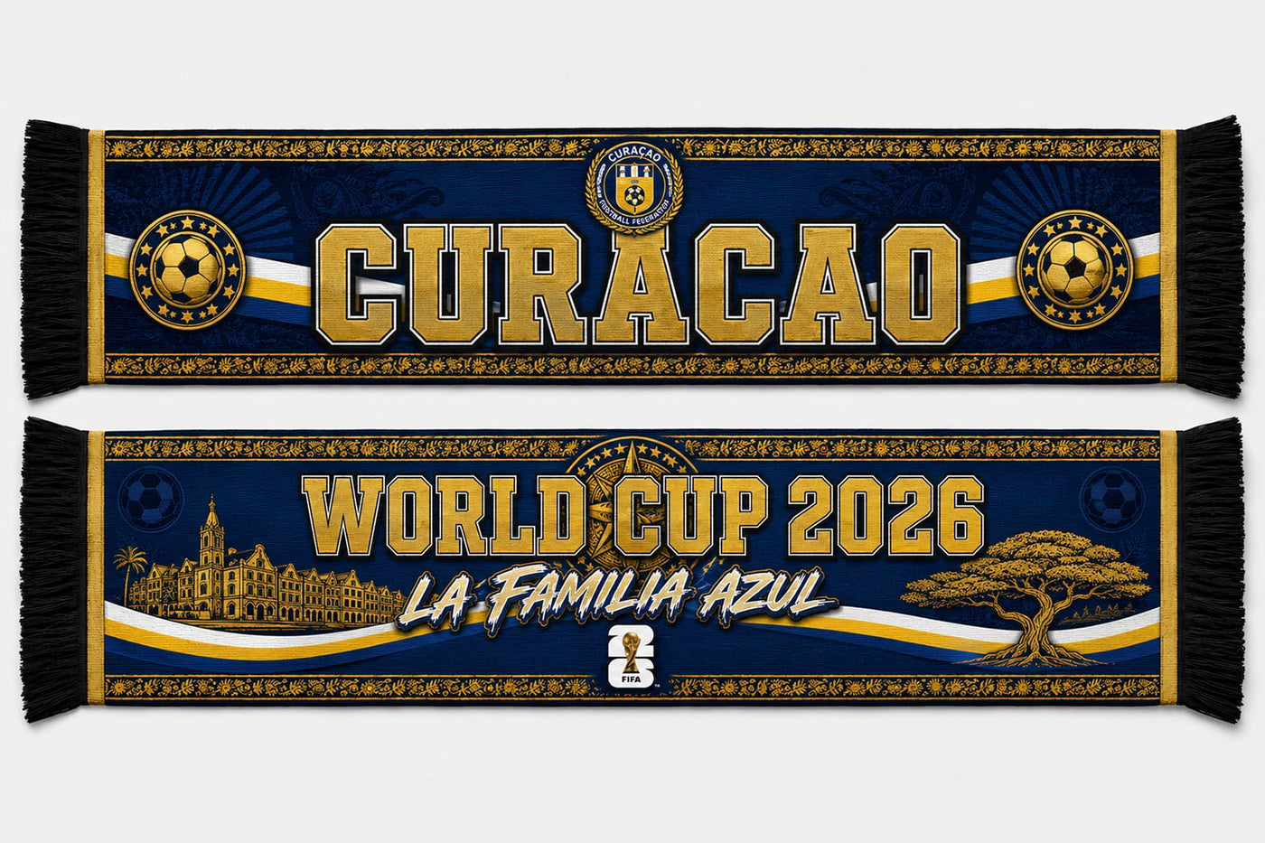 Curaçao World Cup 2026 Scarf PVT020