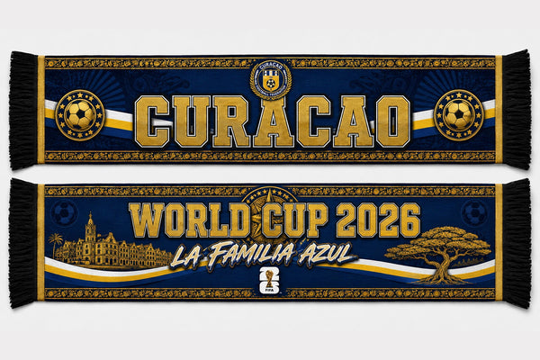 Curaçao World Cup 2026 Scarf PVT020