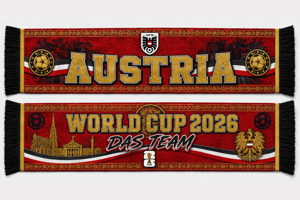 Austria World Cup 2026 Scarf PVT020