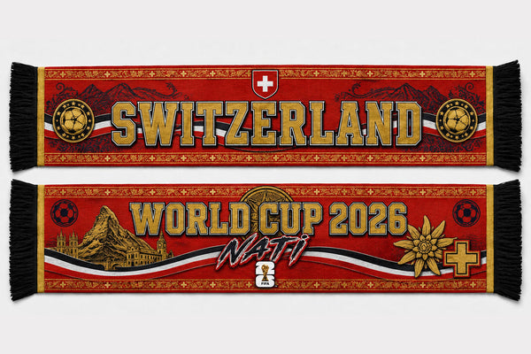 Switzerland World Cup 2026 Scarf PVT020