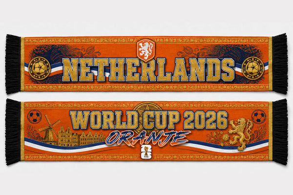 Netherlands World Cup 2026 Scarf PVT020