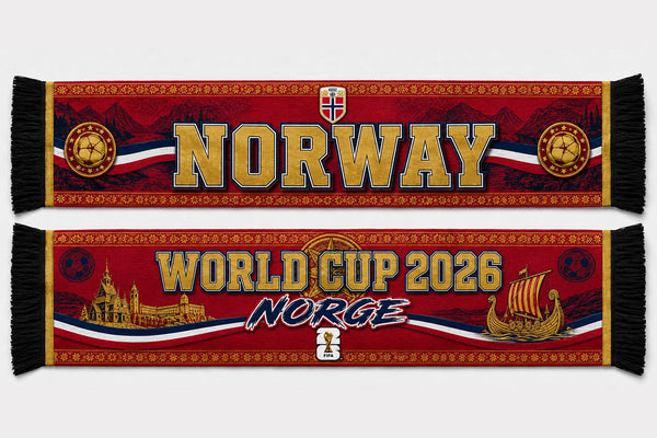 Norway World Cup 2026 Scarf PVT020