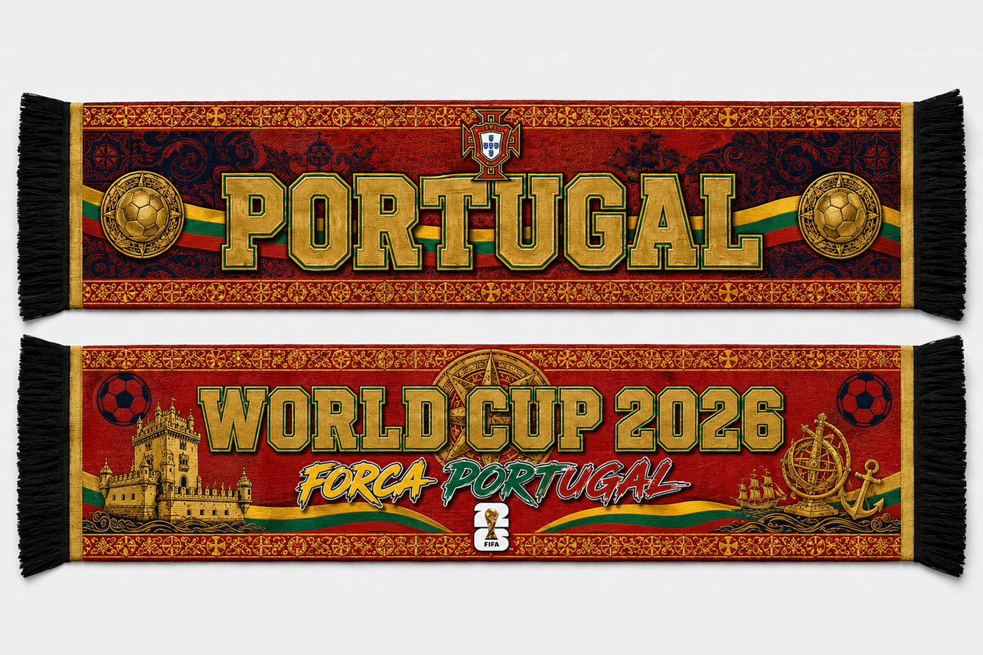 Portugal World Cup 2026 Scarf PVT020