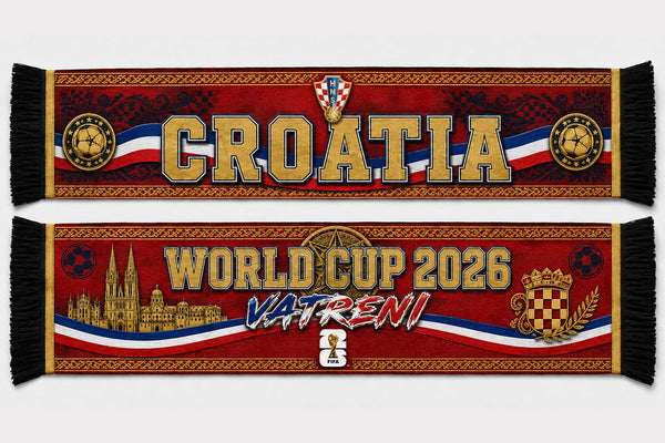 Croatia World Cup 2026 Scarf PVT020