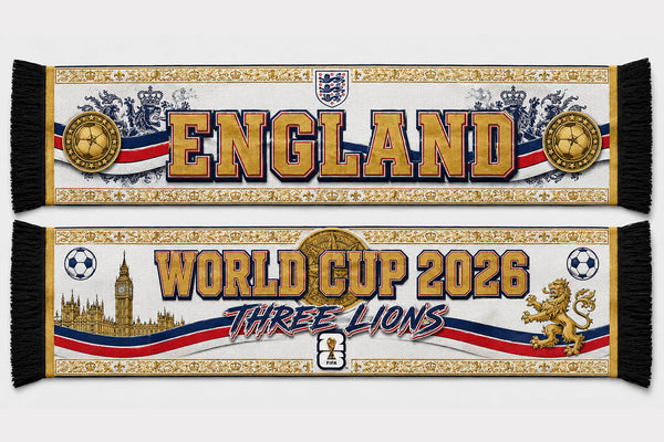 England World Cup 2026 Scarf PVT020