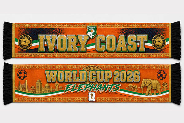 Ivory Coast World Cup 2026 Scarf PVT020