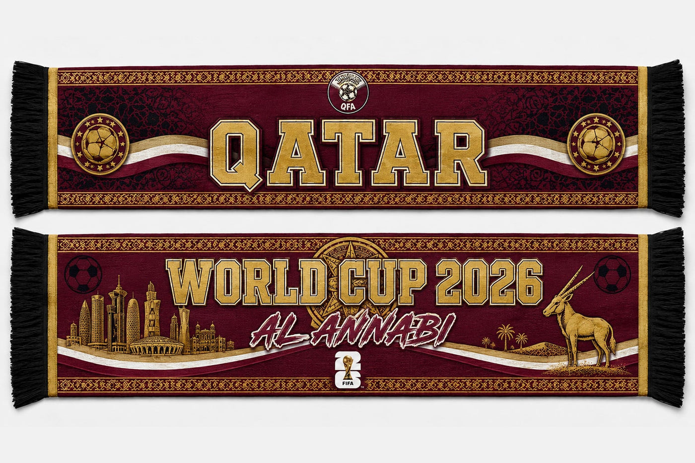 Qatar World Cup 2026 Scarf PVT020