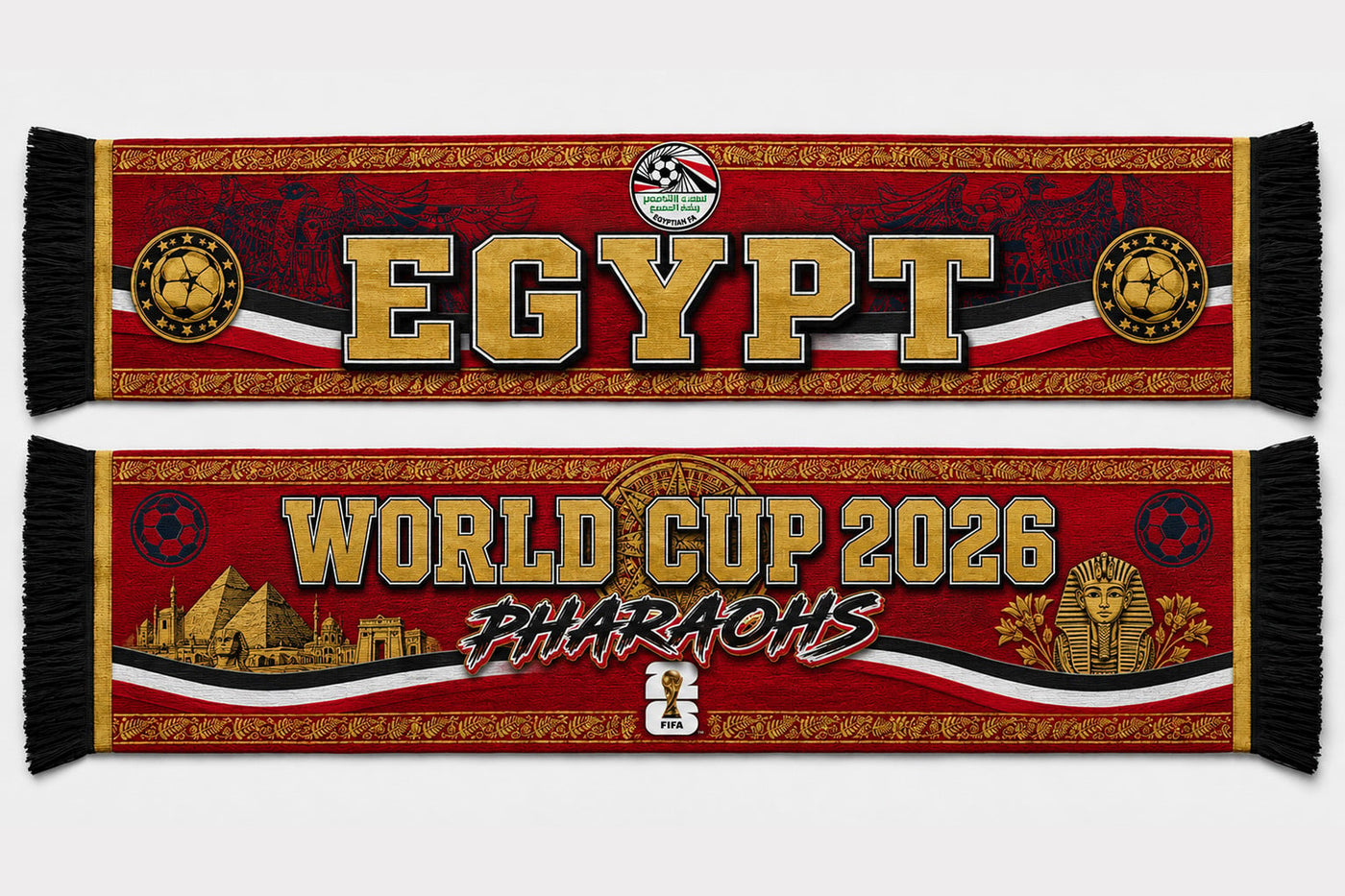 Egypt World Cup 2026 Scarf PVT020